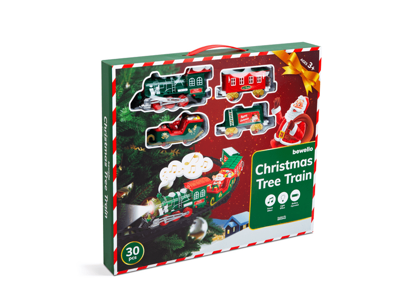 Bewello Karácsonyfa kisvasút- elemes (BW2042)