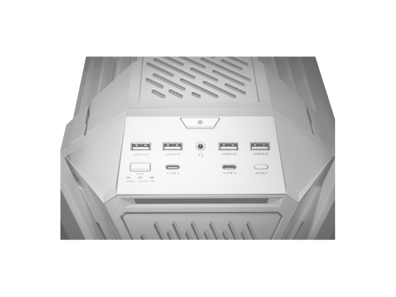 Asus ROG HYPERION GR701 Számítógépház, Fehér