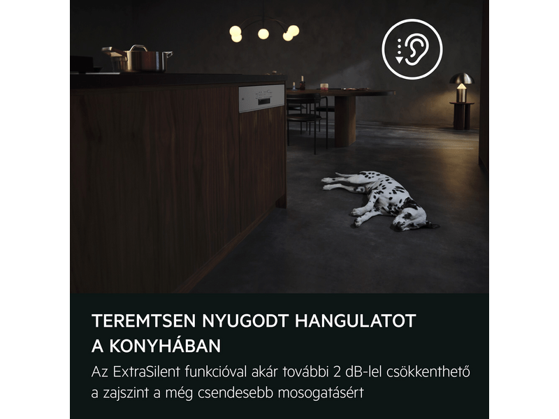 AEG GT7200A2SNM Beépíthető mosogatógép