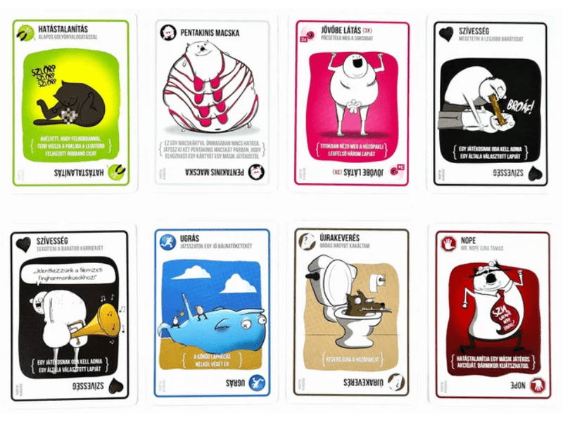 Robbanó cicák: NSFW kiadás Társasjáték (EXP 10007)