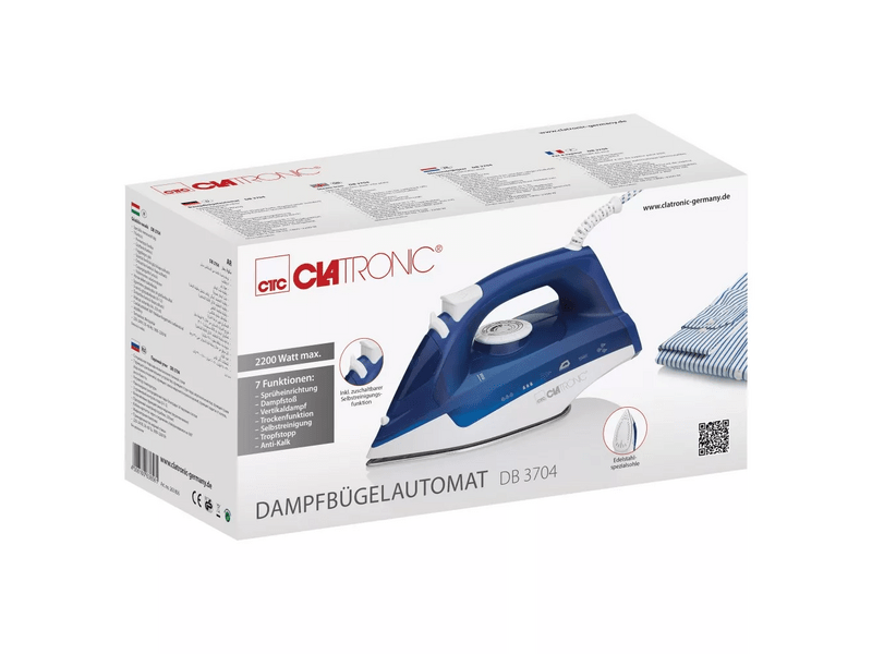 Clatronic DB3704 WH/BL Vasaló
