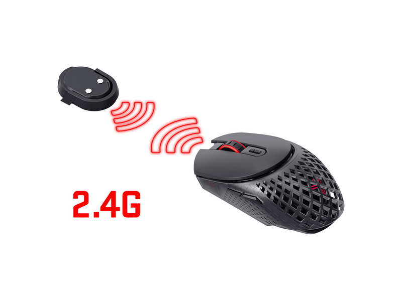 Yenkee YMS 3002BK Aura gamer egér (45021057)