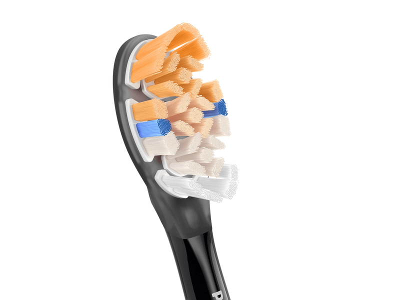 Philips HX9092/88 Sonicare Premium višenamjenska glava četkice za zube, crna, 2 kom.