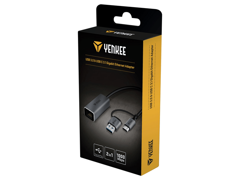 Yenkee YTC 013 USB - Ethernet RJ45 adapter
