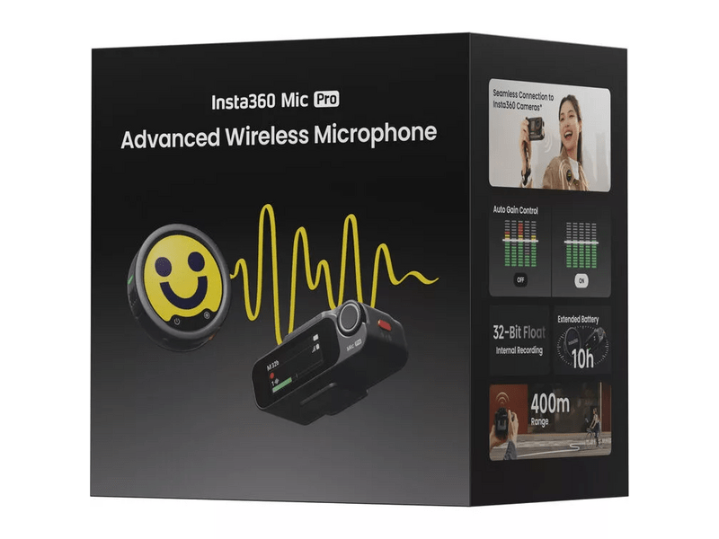 Insta360 Mic Pro (1TX+1RX)