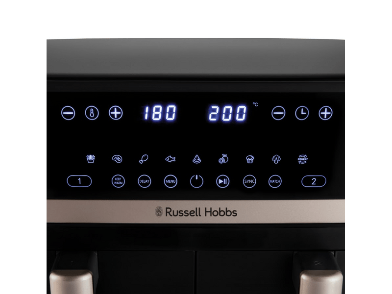Russell Hobbs 27680-56 SatisFry duplakosaras airfryer, 9L