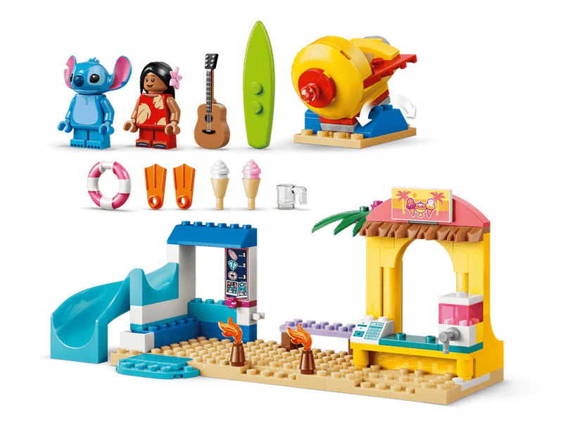LEGO® Disney Lilo és Stitch tengerparti kalandja (43280)