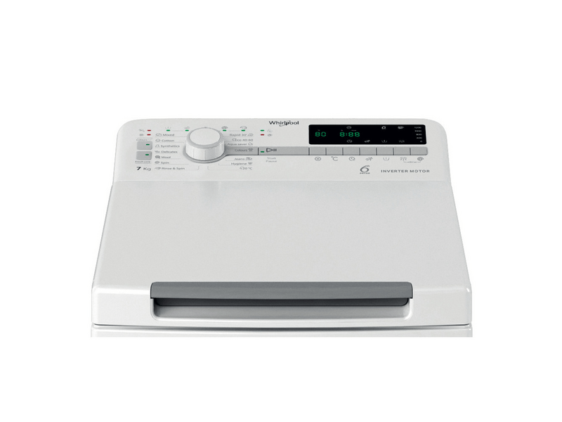 Whirlpool TDLR 7250SS EU/N Felültöltős mosógép