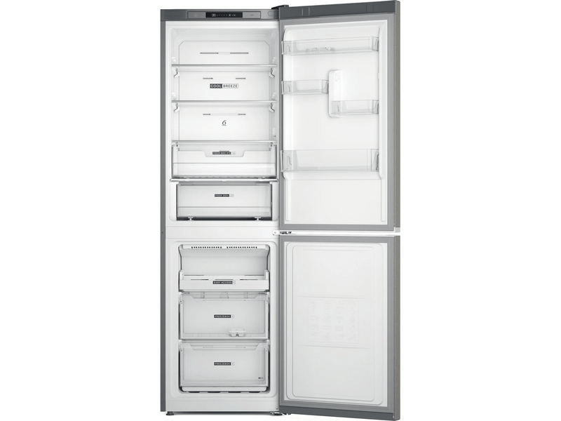 Whirlpool W7X 82I OX Alulfagyasztós kombinált hűtőszekrény
