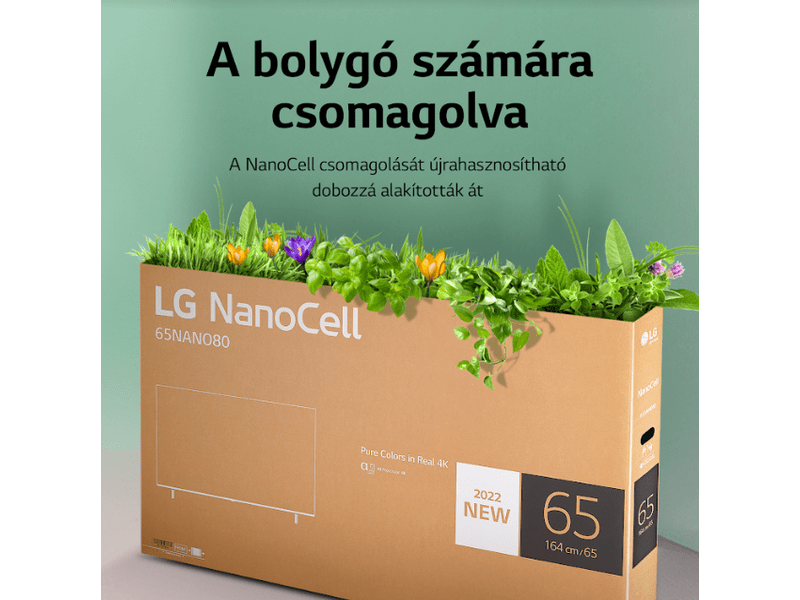 LG 55NANO763QA NanoCell Smart LED TV, 139 cm