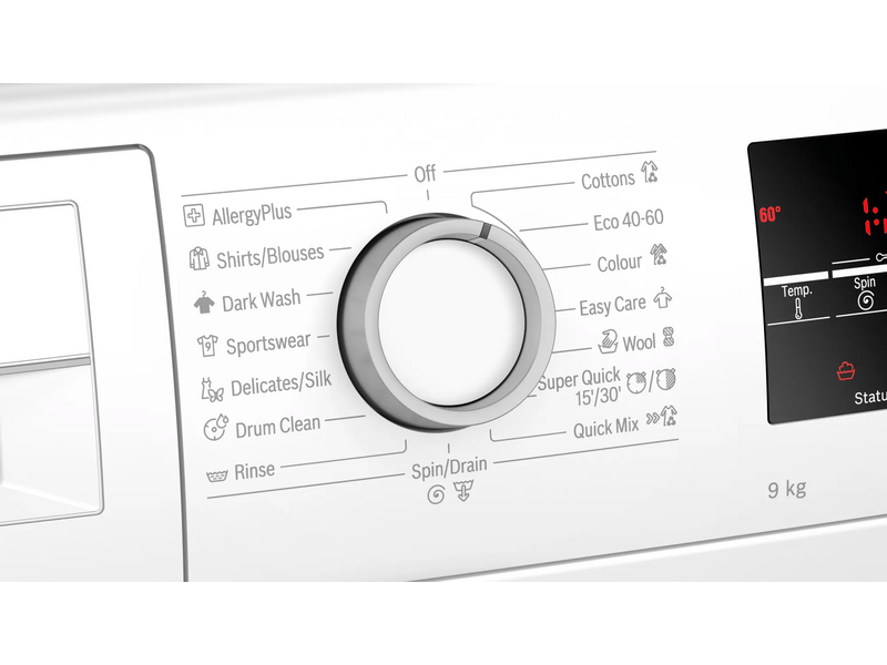 Bosch WAU28T62BY Serie 6 Elöltöltős mosógép