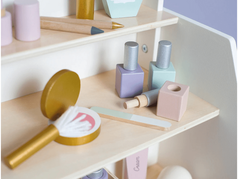 Szépségszalon szerepjáték fából (W7234)