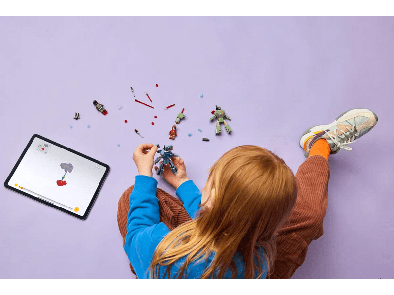 LEGO® Marvel Iron Man i Ratni stroj vs. Hammer dronova (76320)