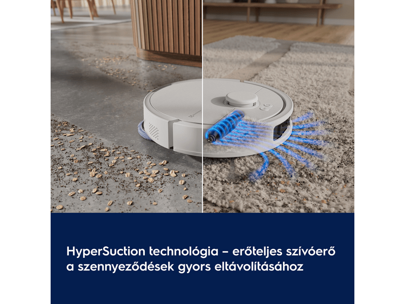 Electrolux ER81UW3SW 800 LiDAR robotporszívó, fehér