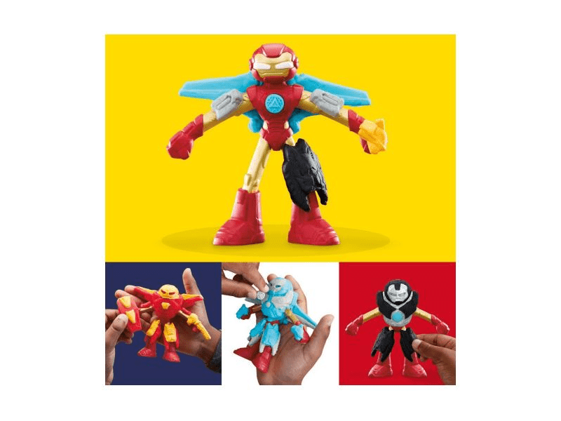 Play-Doh Vasember páncélkészítő labor (G0035)