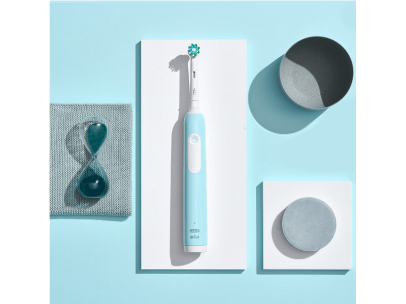 Oral-B Pro Series 1 Elektromos fogkefe kék, tokkal