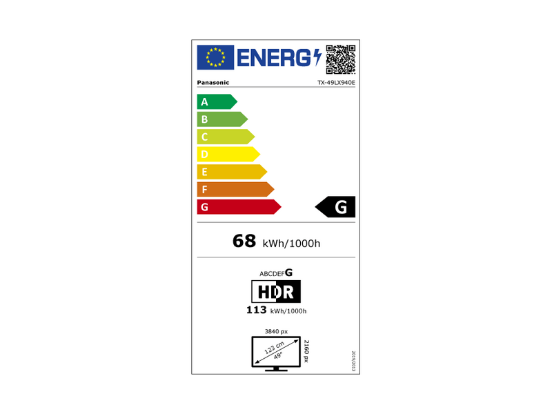 Panasonic TX-49LX940E 123 cm, 4K Ultra HD Smart LED Televízió