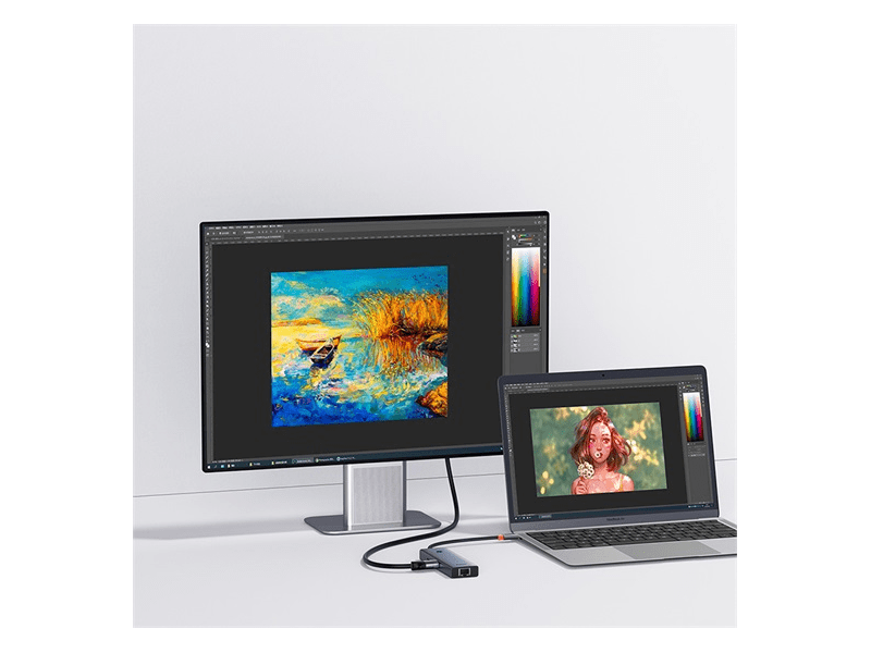 Baseus UltraJoy 6-Port HUB dokkolóállomás (B0005280281100)