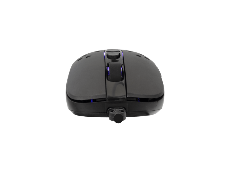 TRISTAN fekete gamer egér 7D/12000 dpi
