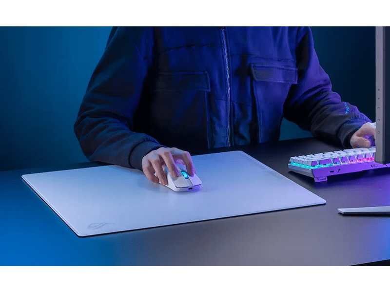 Asus ROG Moonstone Ace L Gamer egérpad, Fehér