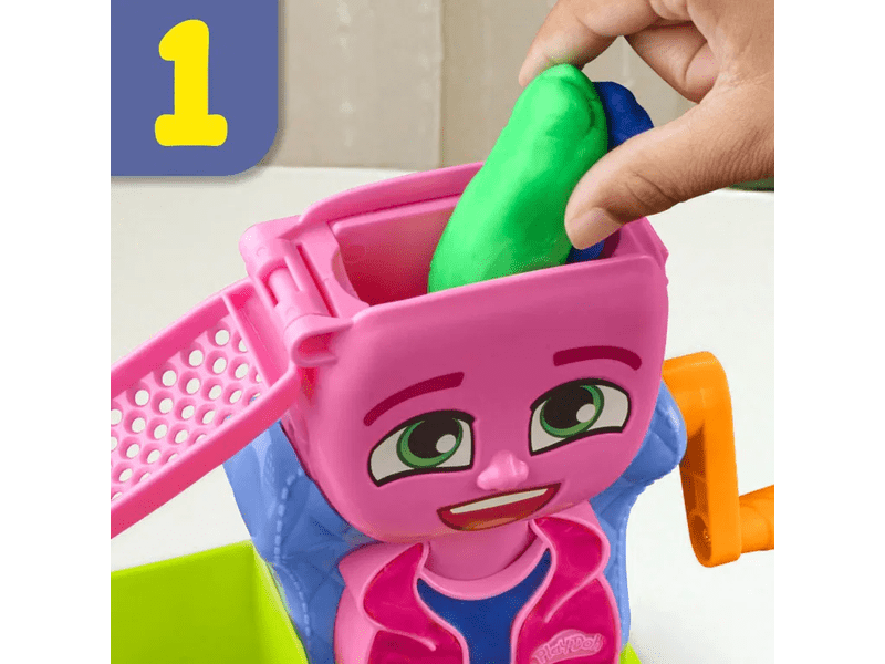 Play Doh, fodrász szalon gyurmaszett