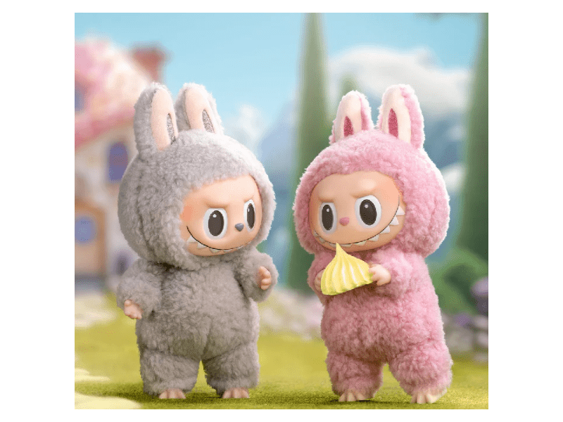 Labubu Uzbudljiva figura iznenađenja u stilu Exciting Macaron