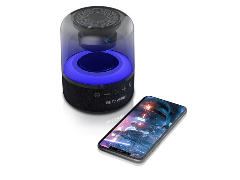 BLITZWOLF BW-AS4 BLUETOOTH -OS RGB VILÁGÍTÁSOS HANGSZÓRÓ