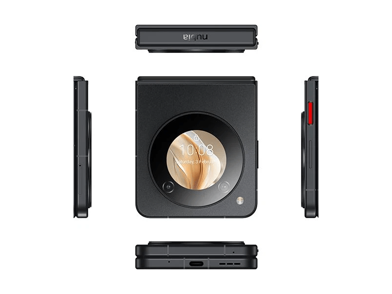 ZTE Nubia Flip 8/256GB pametni telefon, crni