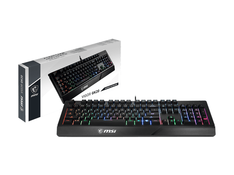 MSI ACCY GK20 Gaming membrános billentyűzet (S11-04HU217-CLA)