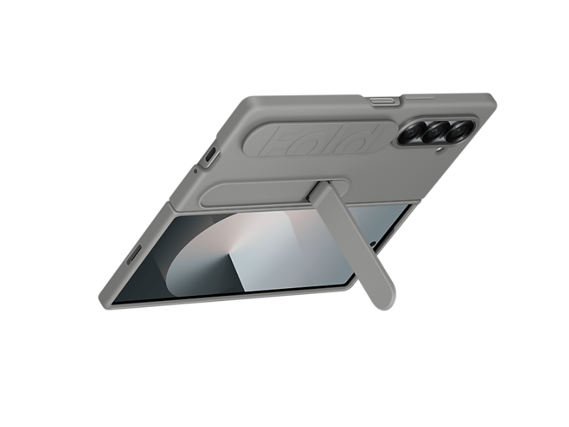 Galaxy Fold6 Silicone Case, Gray