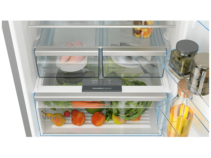 Bosch KGN56XLEB Alulfagyasztós kombinált hűtőszekrény