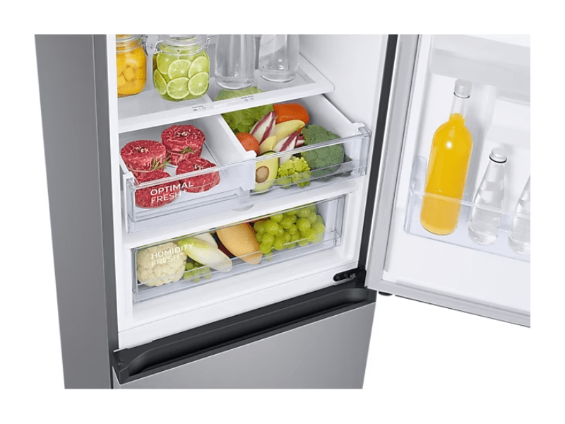 Samsung RB38C634DSA/EF Alulfagyasztós hűtőszekrény, ezüst