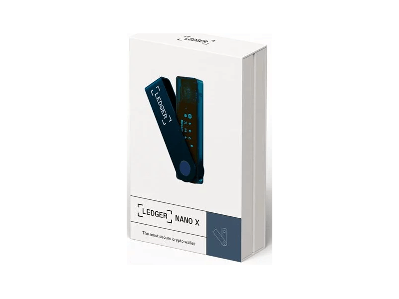 Ledger Nano X Crypto tárca, kék