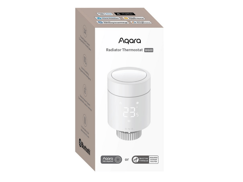 Aqara W600 Thermostat okos termosztatikus radiátorszelep (WT-A03D)