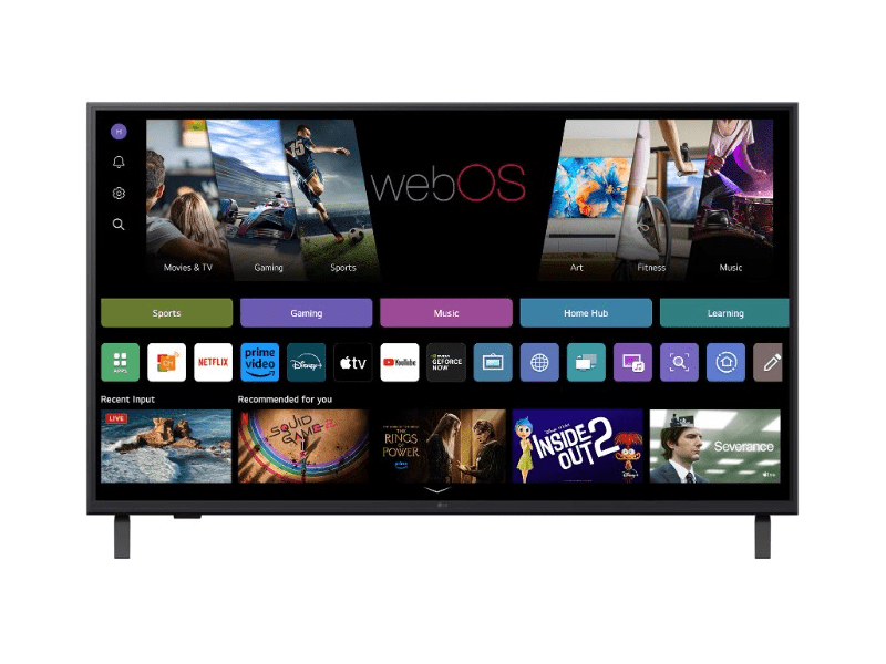Smart LED TV, 4K UHD, HDR, webOS
