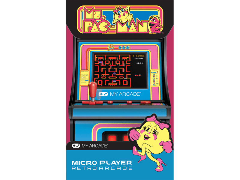 My Arcade Ms. Pac-Man Micro Player Retro Arcade Játékkonzol (DGUNL-3230)