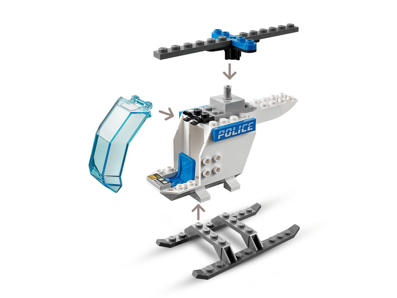 LEGO® City Rendőrségi helikopter (60275)