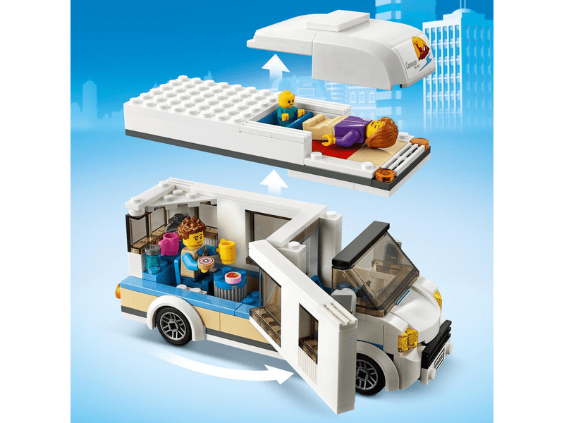 LEGO® City Lakóautó nyaraláshoz (60283)