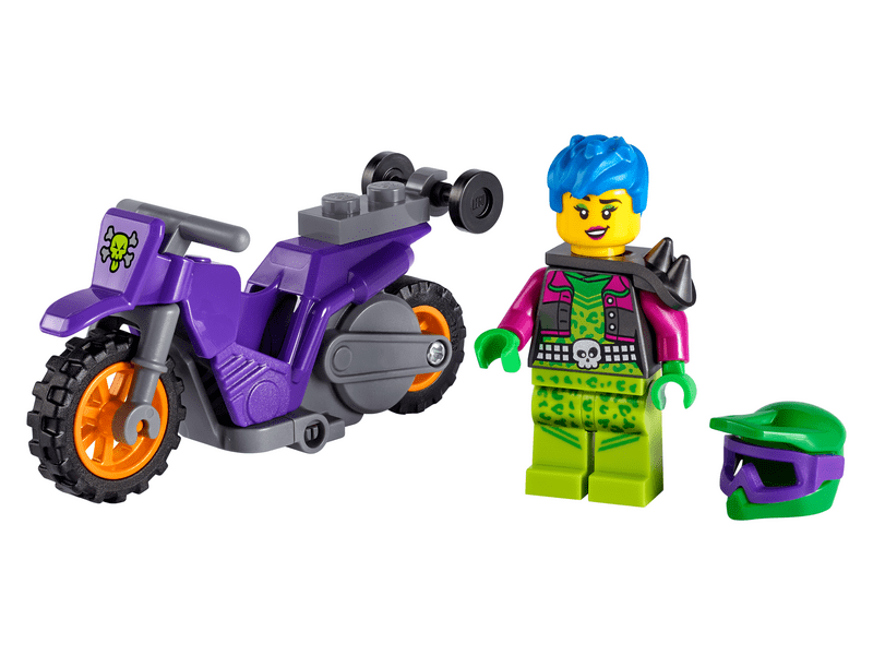 LEGO® City Wheelie kaszkadőr motorkerékpár (60296)