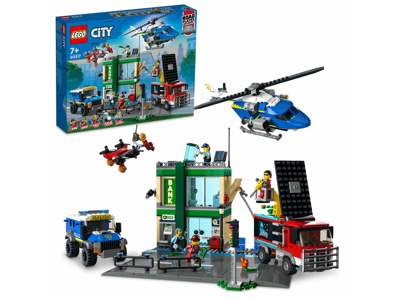 LEGO City Rendőrségi üldözés a banknál