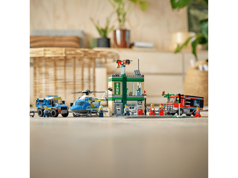 LEGO® City Rendőrségi üldözés a banknál (60317)