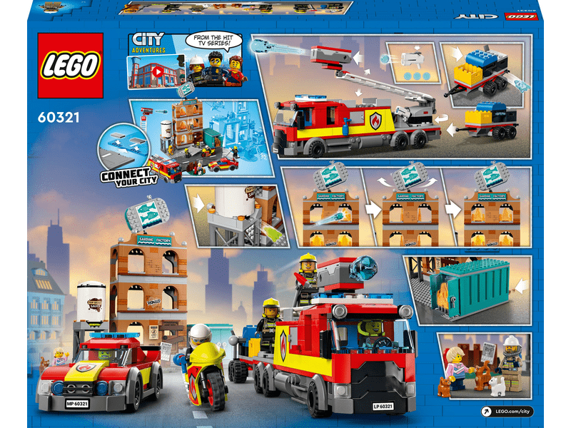 LEGO® City Tűzoltó brigád (60321)