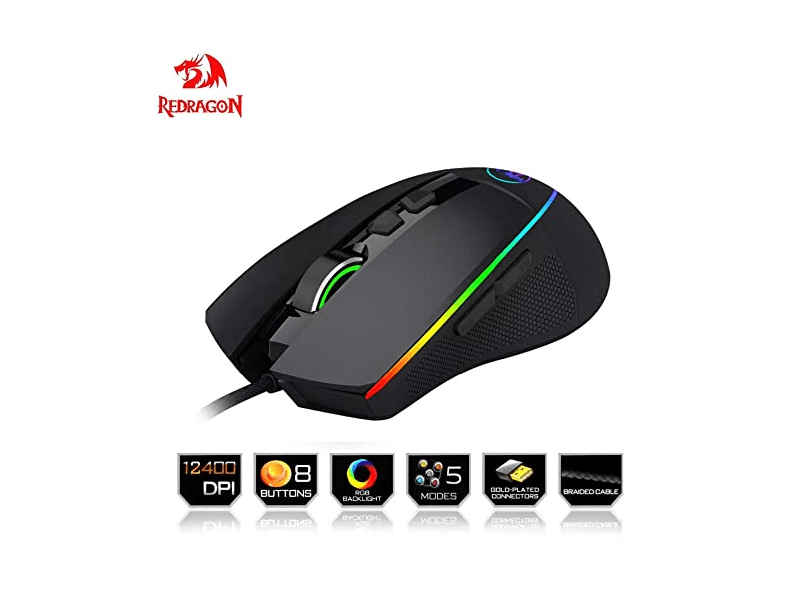 Redragon Emperor M909 RGB gamer egér