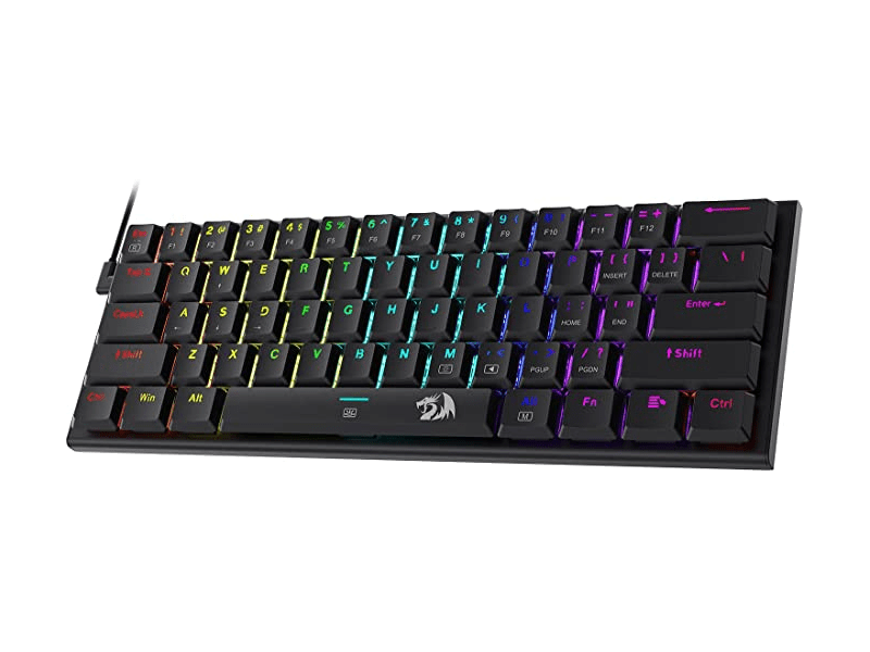 Redragon Anivia K614 mechanikus RGB gamer billentyűzet (blue switch)