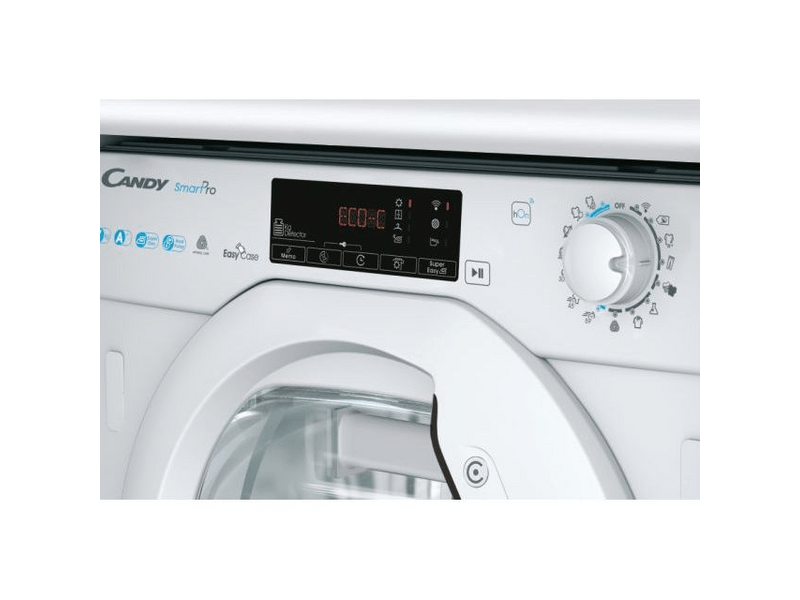 Candy BCTD H7A1TE-S ugradbena sušilica rublja s toplinskom pumpom