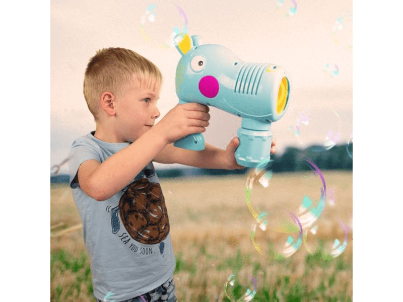 FruBlu: Hippo tartályos buboréklövő, 0,4 liter folyadékkal (DKF0161)