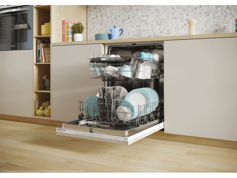 Candy CI3E7L0W Beépíthető integrált mosogatógép