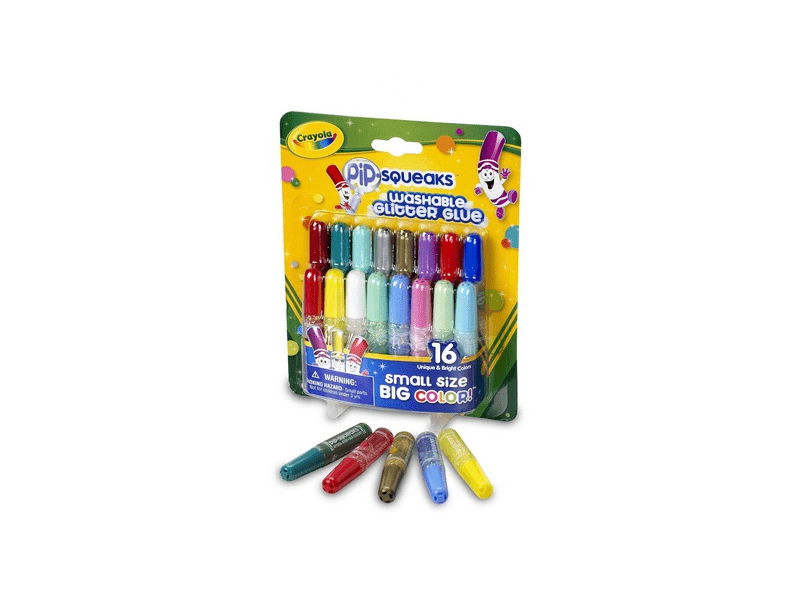 Crayola 69-4200 Mini csillámos ragasztó, 16 db