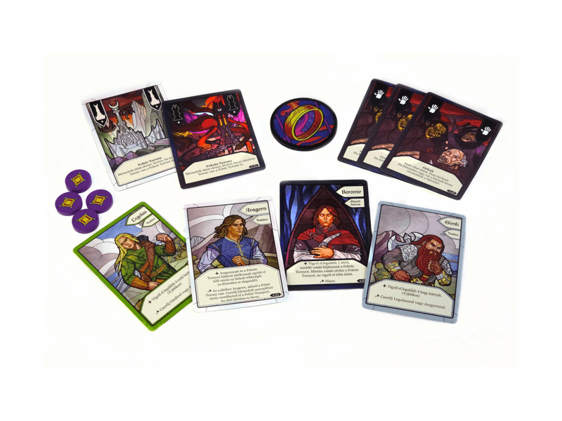 A Gyűrűk Ura - A két torony társasjáték (ASM34748)