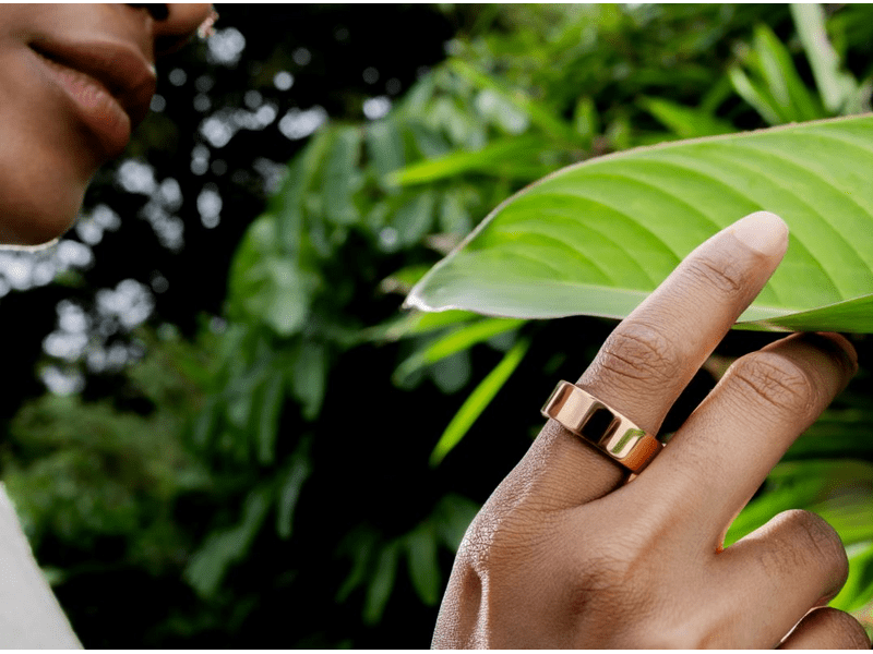 Ultrahuman Ring Air pametni prsten, zlatni, veličina 11 (UHRA-AG-11)